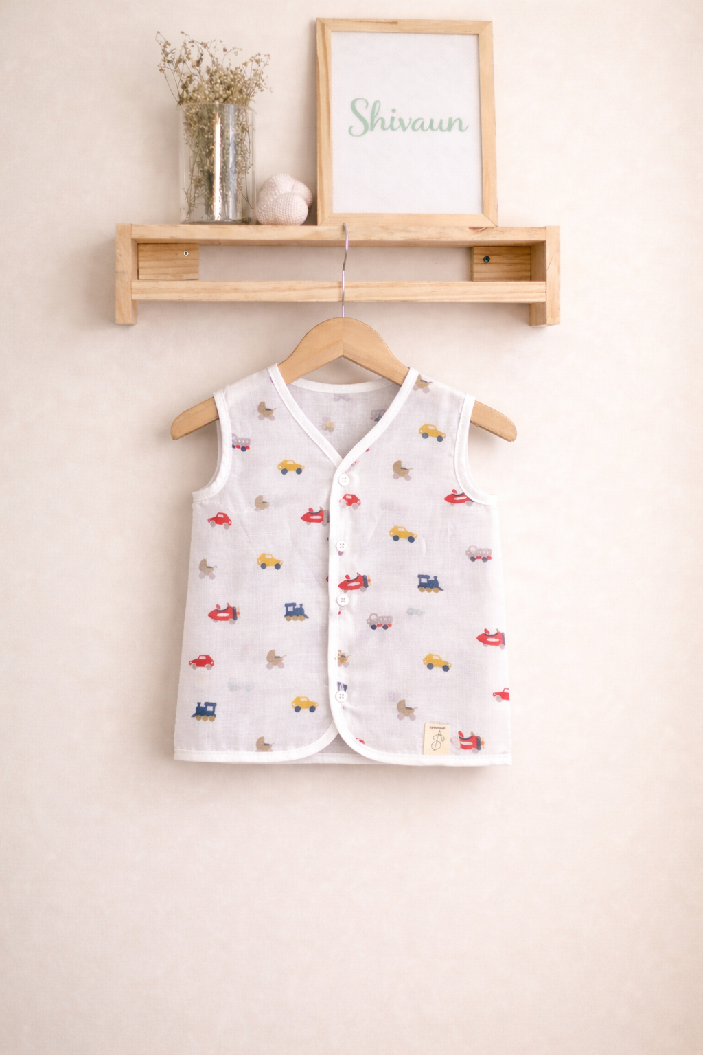 Sleeveless Cotton Jhabla Pack of 6