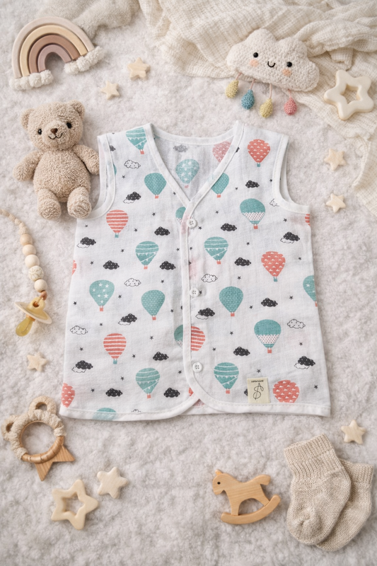 Balloon Adventure Sleeveless Jhabla