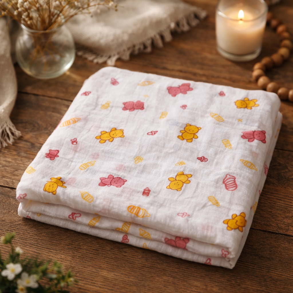 Muslin Cotton Swaddle