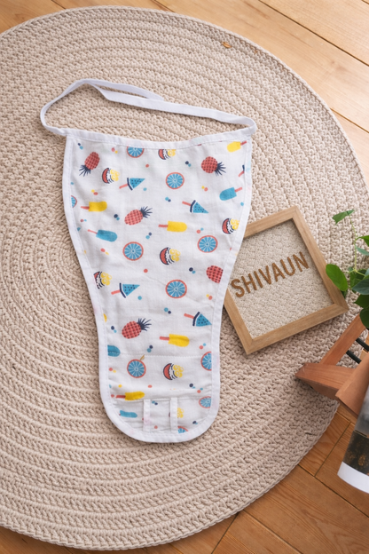 Muslin Cotton double layer Nappy pack of 6