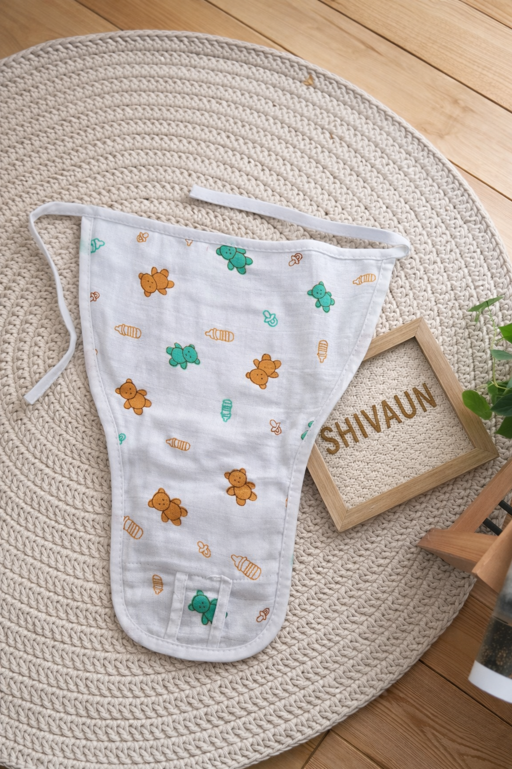 Muslin Cotton double layer Nappy pack of 6