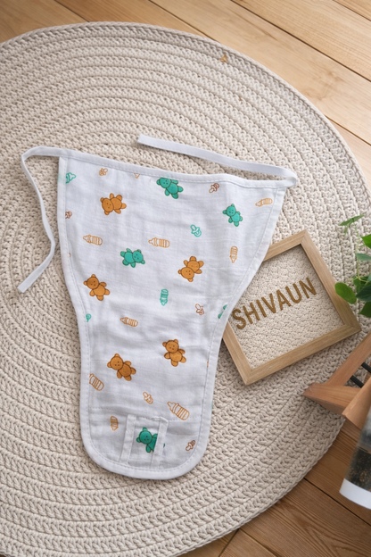 Muslin Cotton double layer Nappy pack of 6