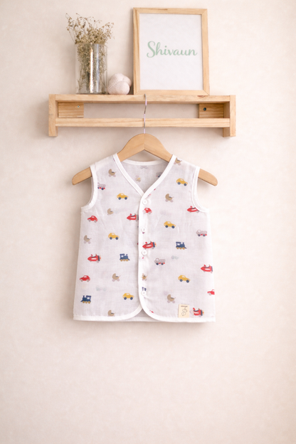 Balloon Adventure Sleeveless Jhabla