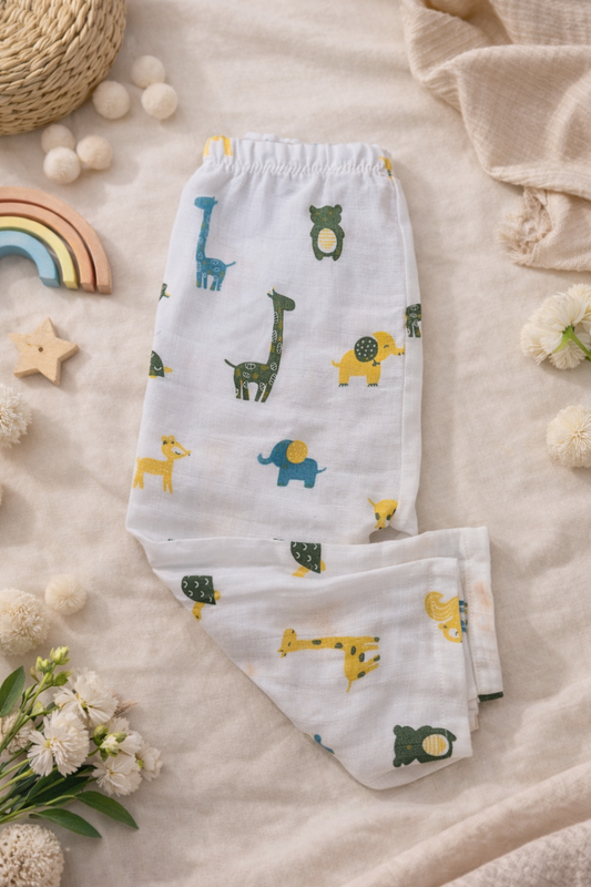 Safari Stroll Muslin Full-Length Pant