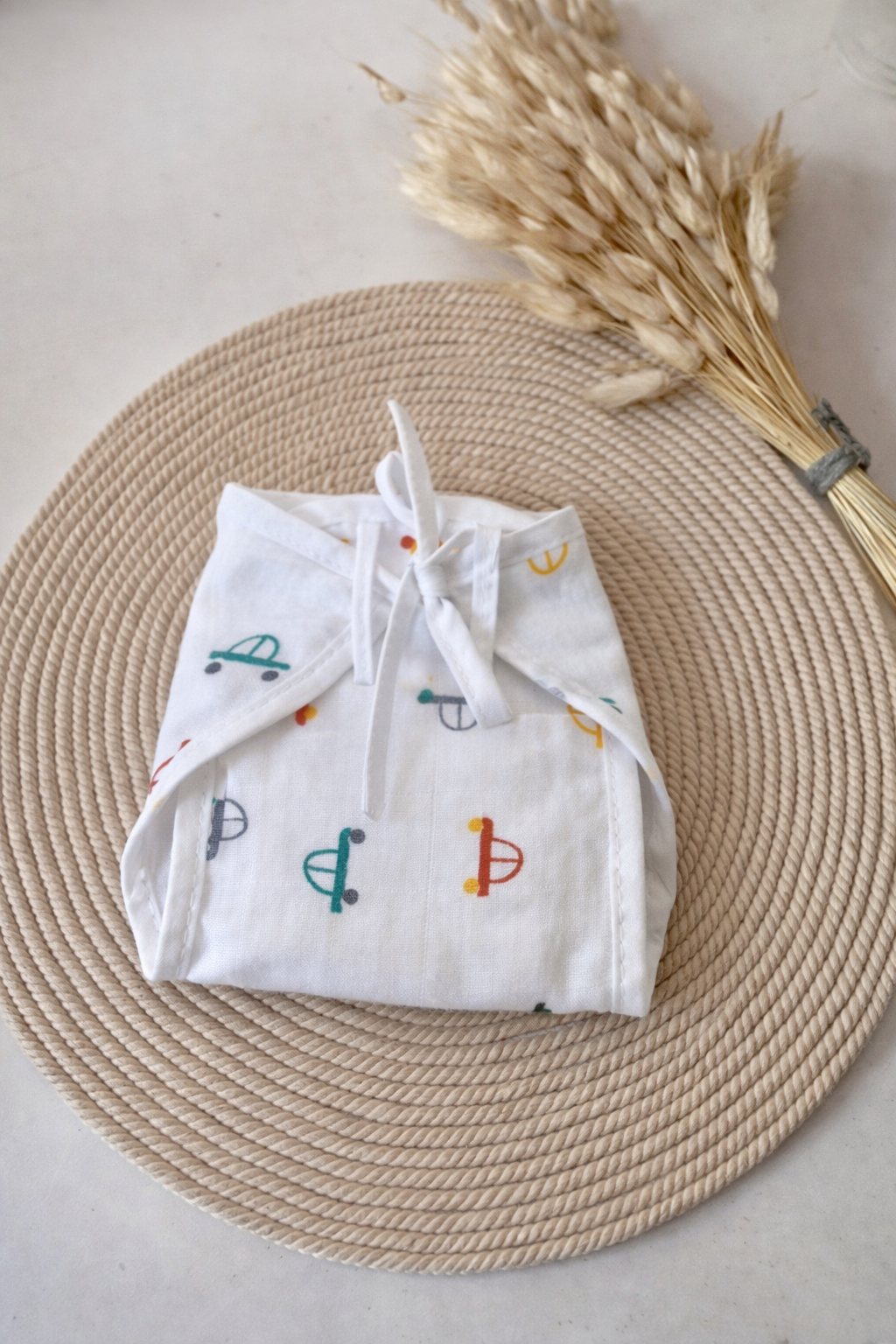 Muslin Cotton double layer Nappy pack of 6
