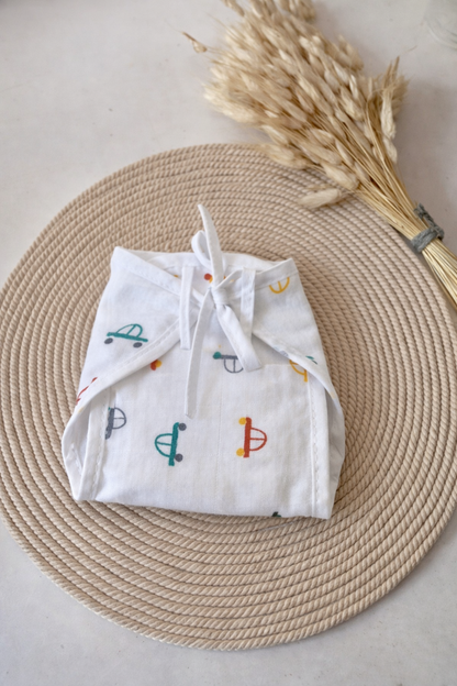 Muslin Cotton double layer Nappy pack of 6